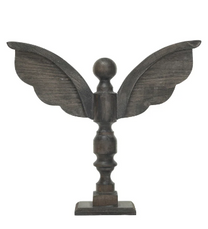 Carved Pine Wood Angels