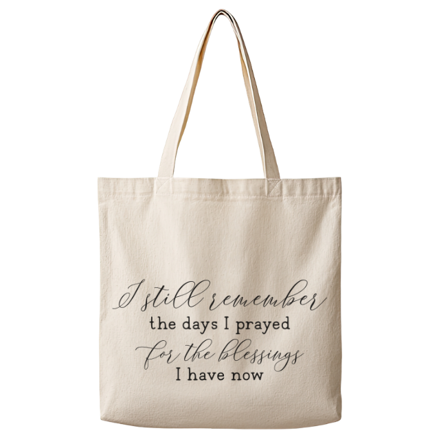 I Still Remember – Canvas Tote Bag