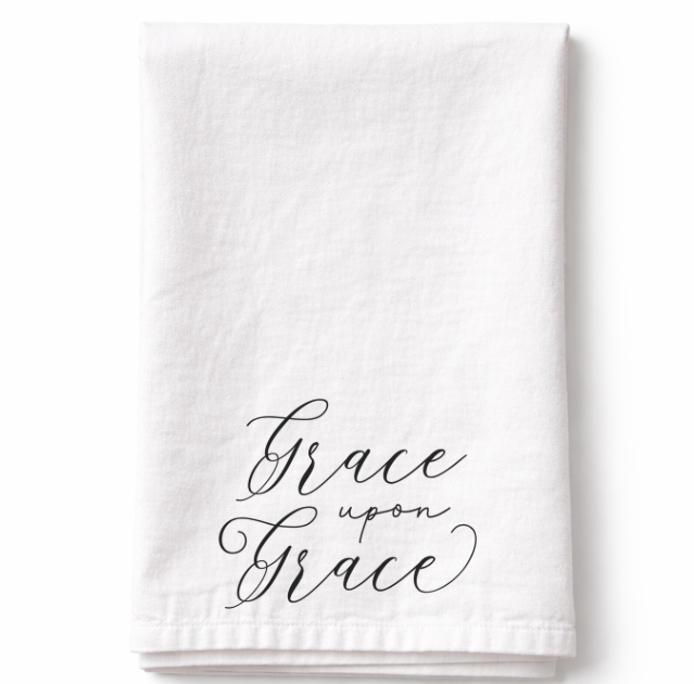 Grace upon Grace - Tea Towel