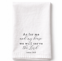 As For Me and My House - Tea Towel