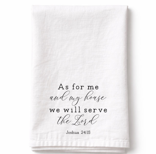 As For Me and My House - Tea Towel