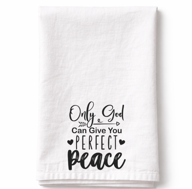 The Lord is My Anchor- Tea Towel