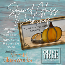 Load image into Gallery viewer, Pumpkin Night Light - Class Registration