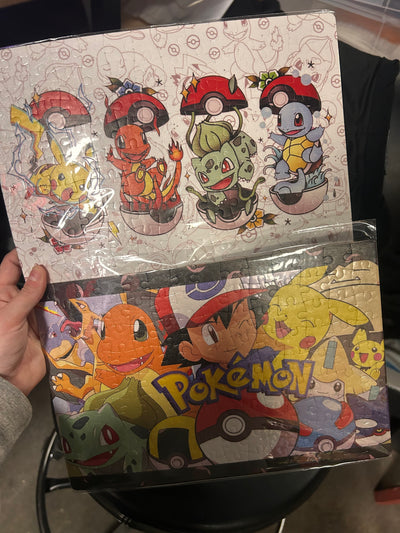 126-Piece Multi Pokemon Puzzles