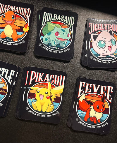 3 x 2 Semi-Gloss Pokemon Magnet