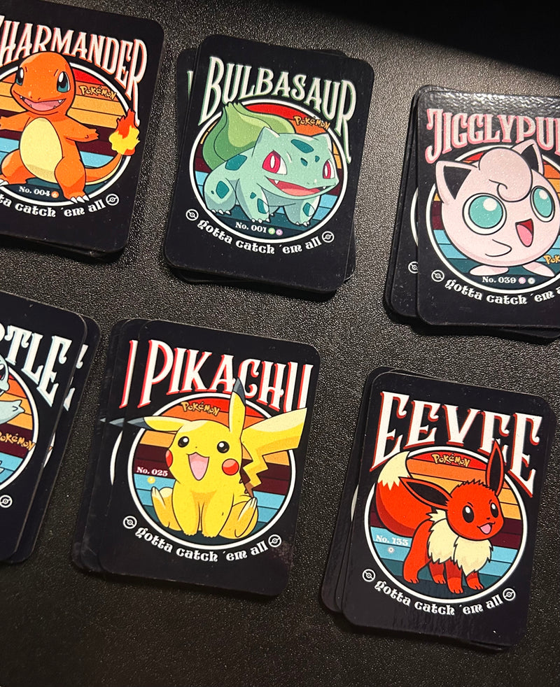 3 x 2 Semi-Gloss Pokemon Magnet