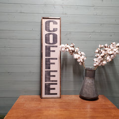 Vertical Coffee Sign