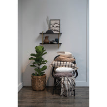 Load image into Gallery viewer, Woven Plaid Lumbar Pillow