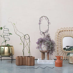 Metal Planters with Stands