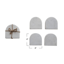 Load image into Gallery viewer, Arched Marble Coasters