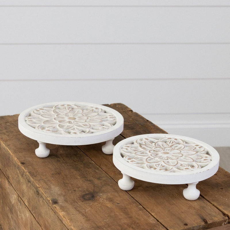Floral Cut-Out Risers