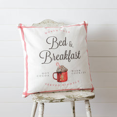 North Pole Bed And Breakfast Pillow