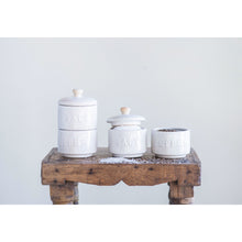 Load image into Gallery viewer, Salt and Pepper Pots with Lid