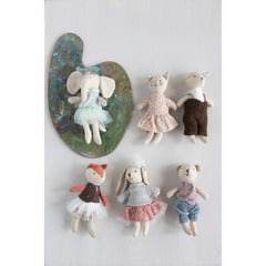 Cotton Linen Mini Animals