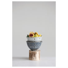 Load image into Gallery viewer, Stoneware Berry Bowl with Glaze
