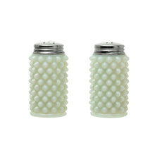 Load image into Gallery viewer, Milk Glass Salt and Pepper Shakers