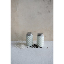 Load image into Gallery viewer, Milk Glass Salt and Pepper Shakers