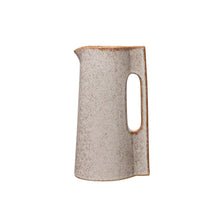 Load image into Gallery viewer, Stoneware Pitcher with Reactive Glaze