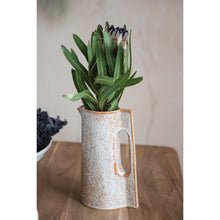 Load image into Gallery viewer, Stoneware Pitcher with Reactive Glaze
