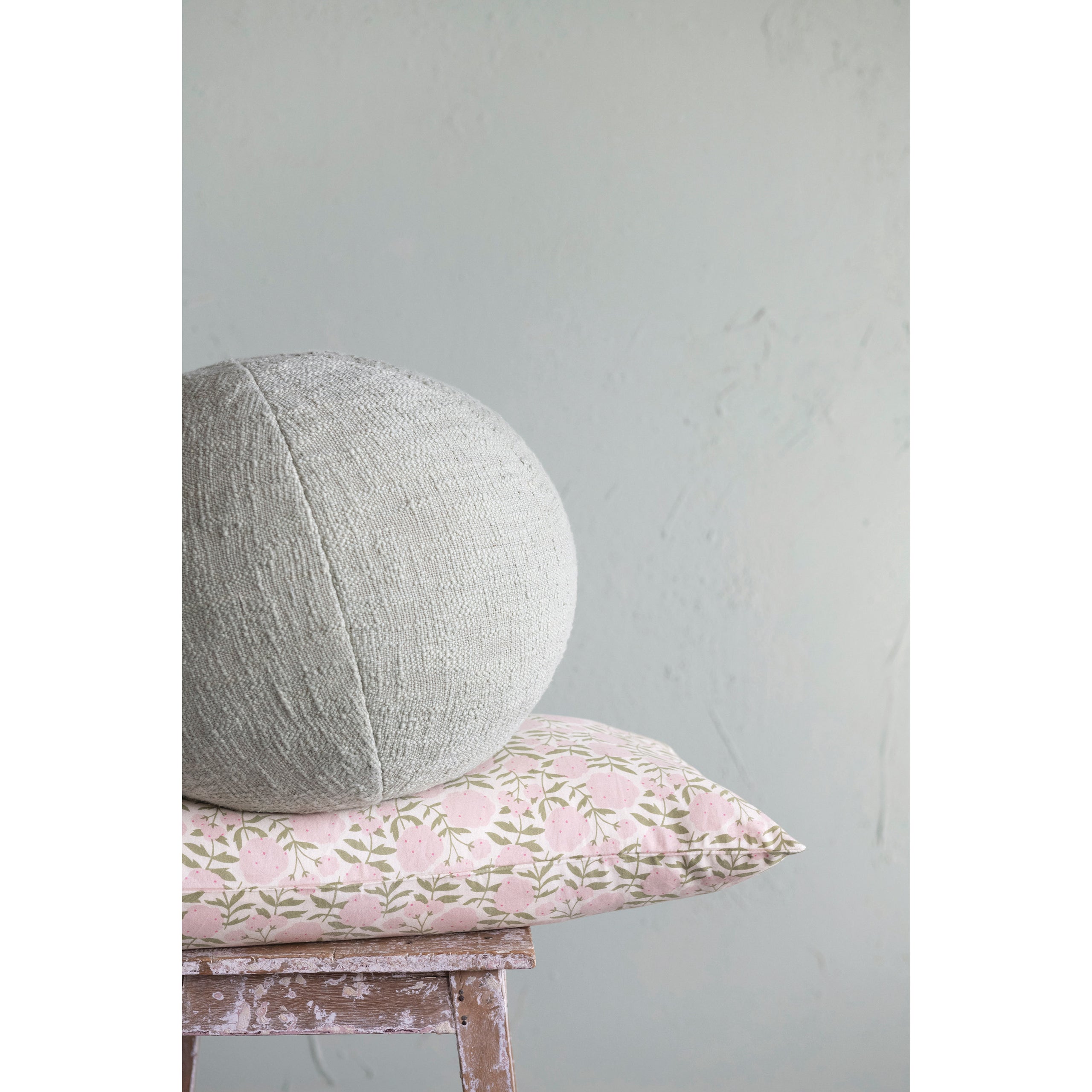 Cotton Slub Orb Pillow