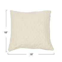 Woven Cotton Jacquard Pillow