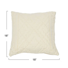 Load image into Gallery viewer, Woven Cotton Jacquard Pillow