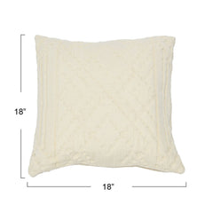 Woven Cotton Jacquard Pillow