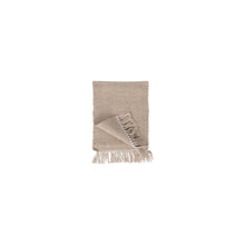 Load image into Gallery viewer, Woven Jute and Cotton Table Runner with Fringe