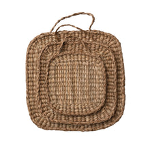 Load image into Gallery viewer, Hand-Woven Bankuan Trivets w/ Handles
