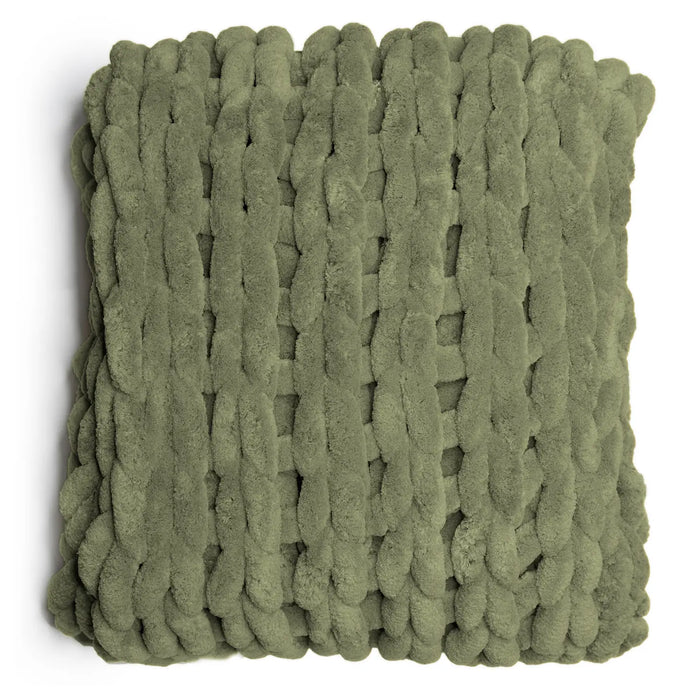 Chunky Knit Chenille Throw