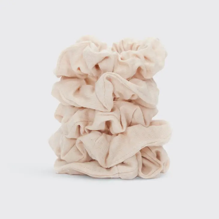 Cotton Knit Scrunchies