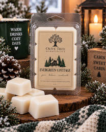 Evergreen Cottage 6 oz Simply Elegant soy wax melt