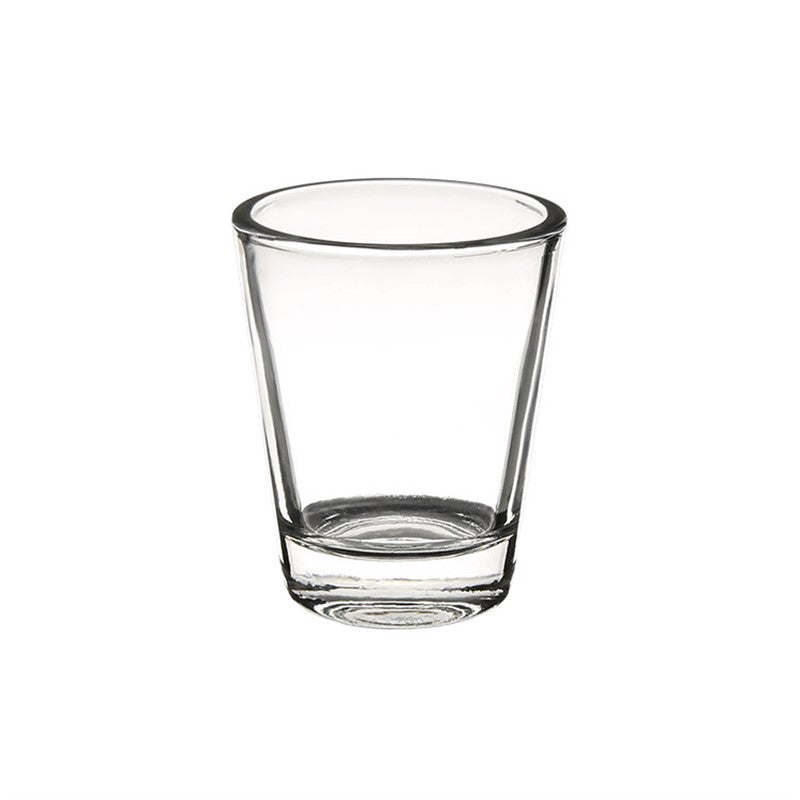 2oz Clear Shot Glass Tapered