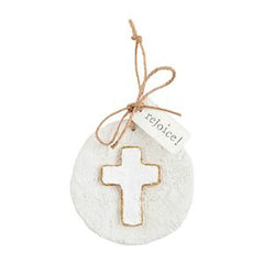 Nativity Glitter Papier-Mache Ornament