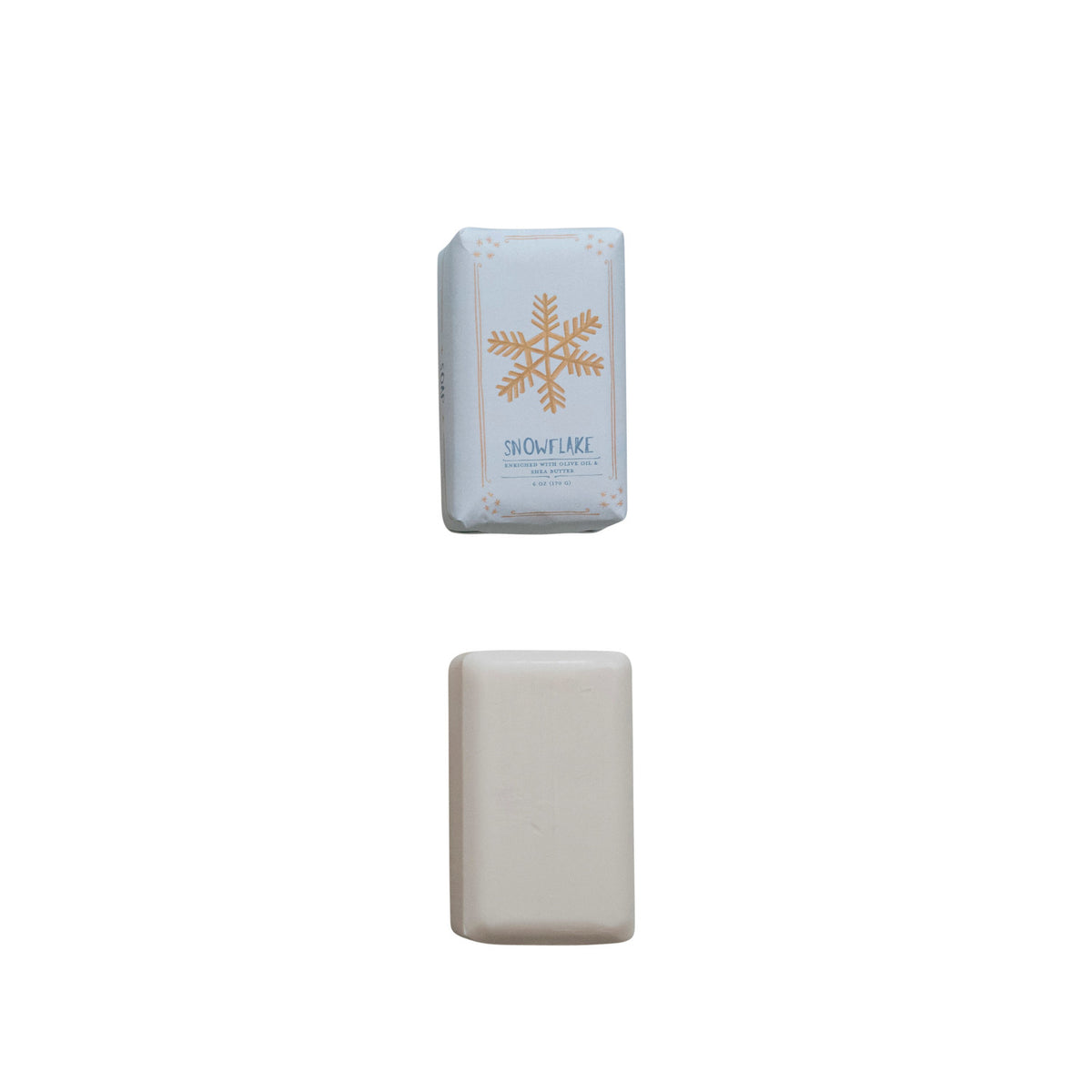 Candy Cane Scented Olive Oil &amp; Shea Butter Milled Bar Soap