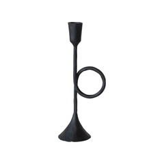 Hand-Forged Cast Iron Taper Holders