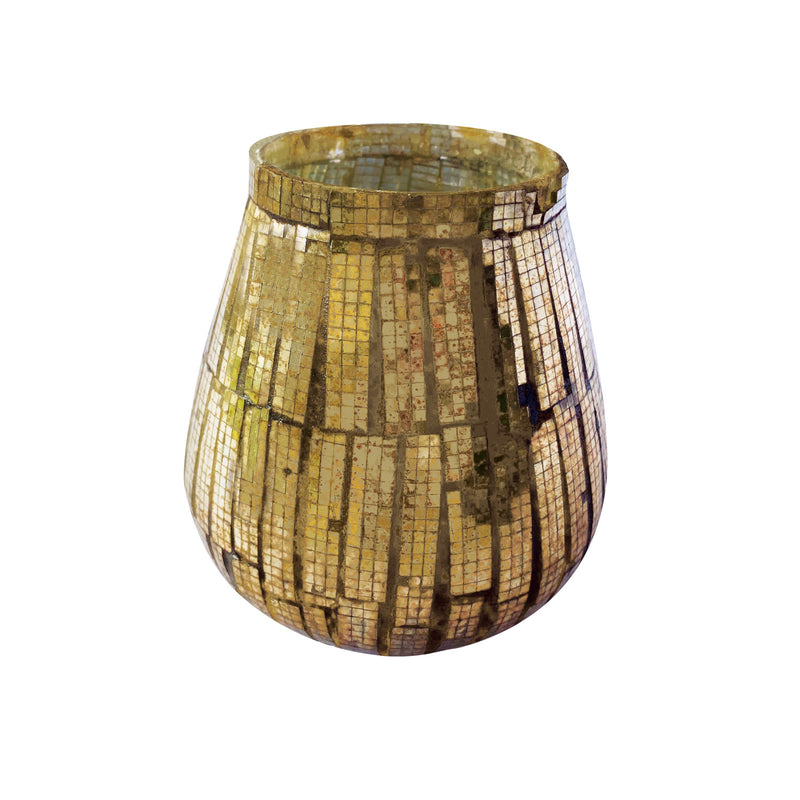 Glass Mosaic Votive Holder