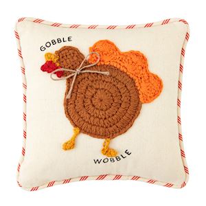 Thanksgiving Crochet Pillow