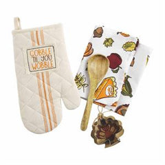 Oven Mitts and Towel Set