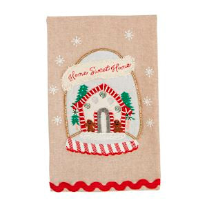 Gingerbread Embroidered Towels