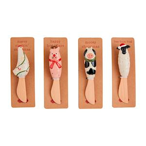 Christmas Farm Animal Spreaders