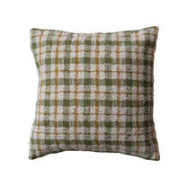 Square Woven Cotton Pillow