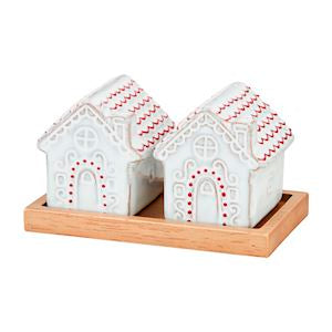 Gingerbread House Salt & Pepper Set