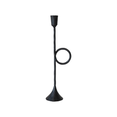 Hand-Forged Cast Iron Taper Holders