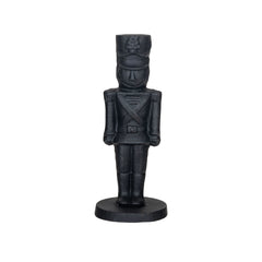 Cast Iron Soldier Shaped Taper Holder