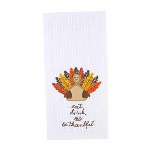 Embroidered Towel Thanksgiving