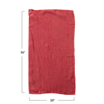 Oversized Stonewashed Linen Tea Towel