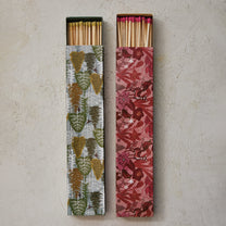 Safety Matches in Matchbox w/ Seasonal Pattern, 4 Styles