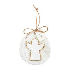 Nativity Glitter Papier-Mache Ornament