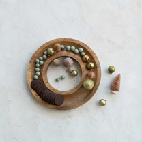 Mango Wood Ring Shaped Serving Tray